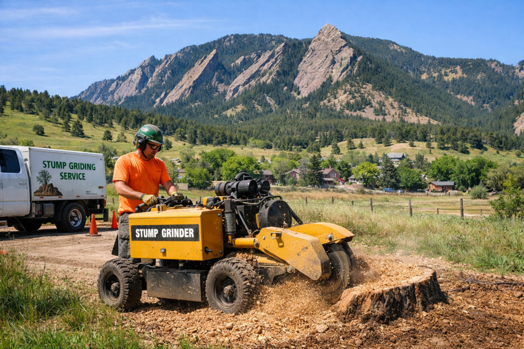 Stump Grinder Boulder: Efficient Solutions for Stump Removal